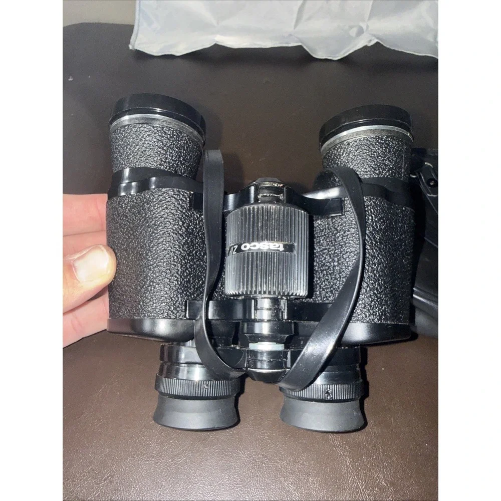 Tasco‎ Binoculars w/ Case 7x35 346 Ft/1000 yds 115M/1000M Vintage Coated